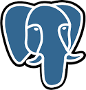 PostgreSQL web technology symbol